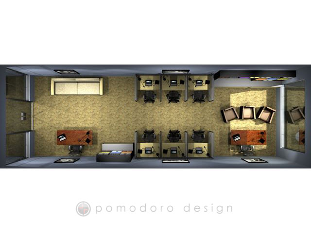 rendering commercial interior
